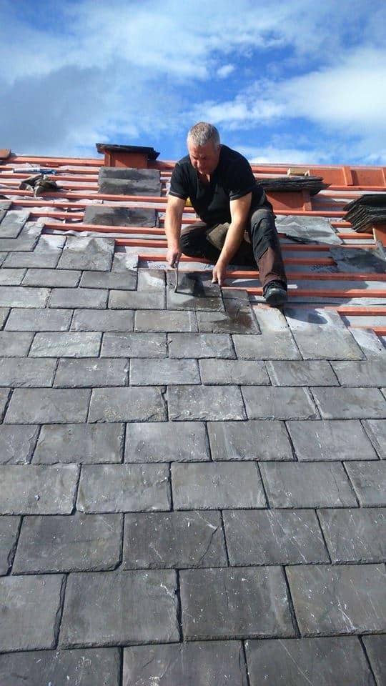 slate roof holywell flintshire