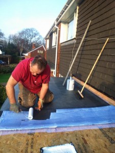 New EPDM Rubber Roof Installation Flintshire