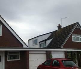 broughton chester roof conversion from flat roof to pitched roof